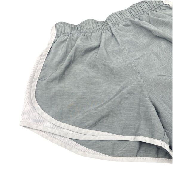 Nike Women’s Dri -Fit GRAY Tempo Running Shorts Elastic Waist Drawstring Sz M - Picture 2 of 10